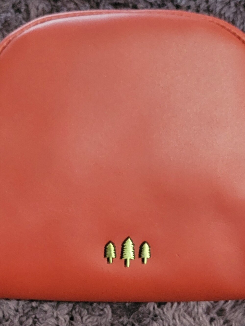 Portland Leather Goods Wonder Pouch, Ruby